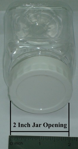 Nuevos frascos de almacenamiento de plástico, contenedor, comida, dulces, juguete, organizador, tapas 8 oz lote de 48 - Imagen 2 de 4