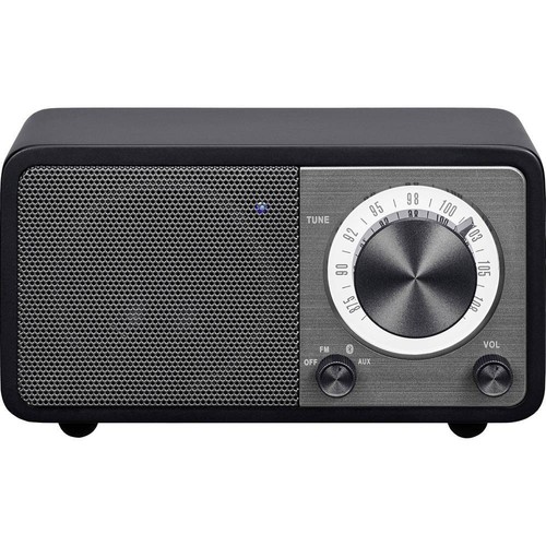 Sangean WR-7 Genuine Mini Tischradio UKW Bluetooth® wiederaufladbar Schwarz - Bild 1 von 7