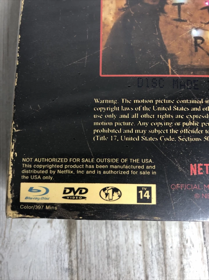 STRANGER THINGS SEASON 1 COLLECTOR'S EDITION BLU-RAY DVD DISC BOX SET NEW - Image 3 of 3