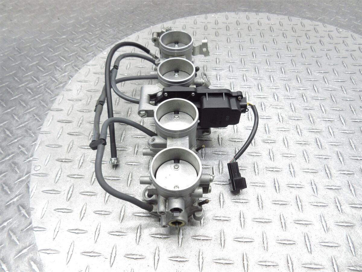 2006 06-07 Kawasaki ZX14 ZX14R Throttle Bodies Body Bare | eBay 2006 06-07 Kawasaki ZX14 ZX14R Throttle Bodies Body Bare | eBay