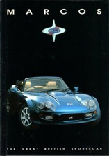 Marcos Mantara Coupe & Spyder original English language sales brochure c.1994
