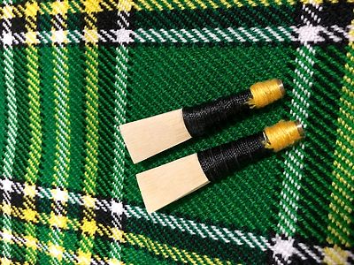 Great Highland Dudelsack Spanish Cane Schilf/Schottischer Dudelsack Pfifferling Schilf 2 Stück