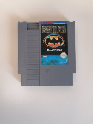 Batman The Video Game SUNSOFT NES Nintendo 1985 Entertainment System Game Modul