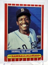 1987 Fleer Baseball All Stars Dennis "Oil Can" Boyd Card #4 Mint FREE SHIPPING