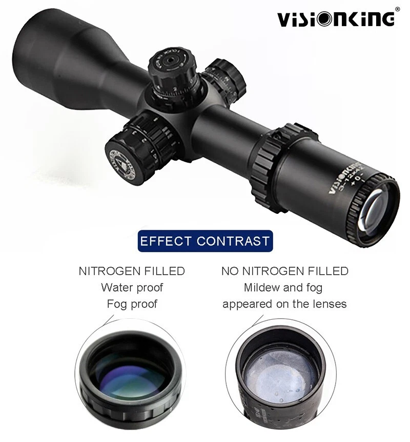 Visionking 3-12x42 FFP Rifle Scope Mil dot 30 mm Tube Shooting Sight Hunting - Image 3 of 4