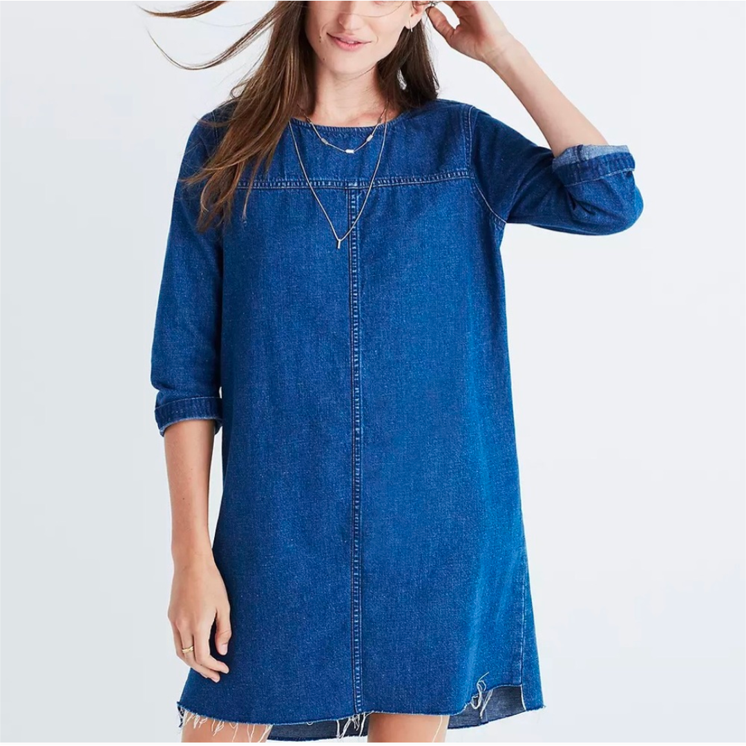 Madewell Denim Denim Dress Leggings Madewell Dresses Madewell