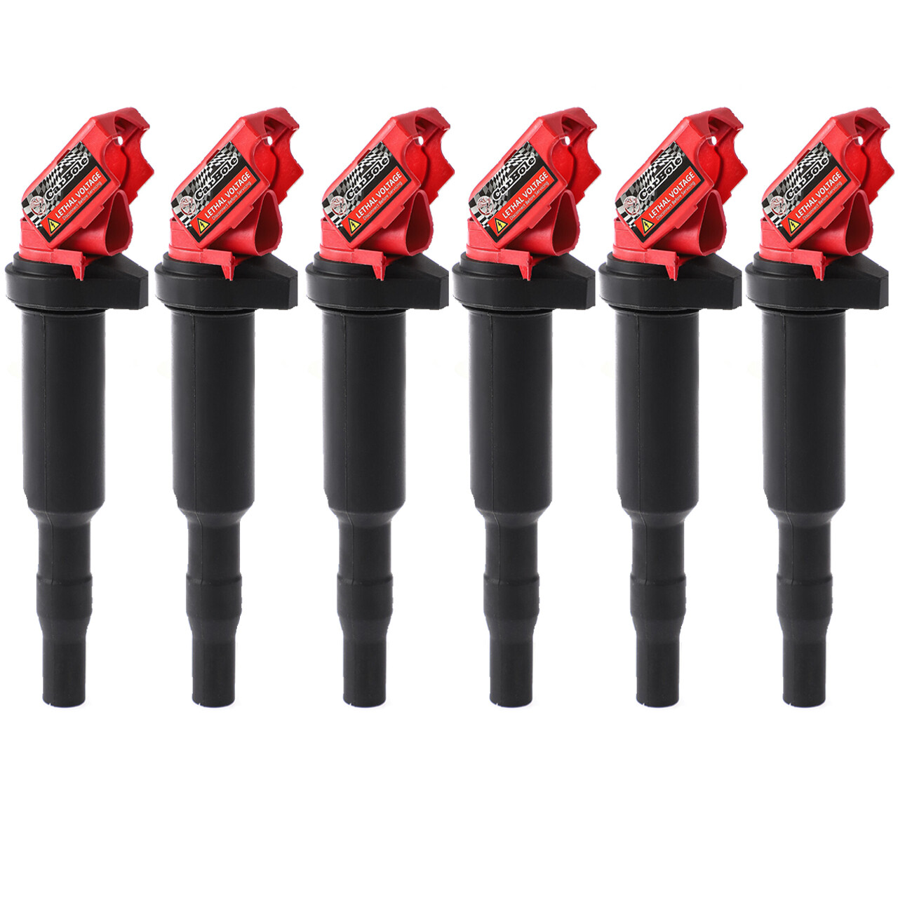 Ignition Coil Pack Set of 6 Replacement for Bosch 0221504470  
