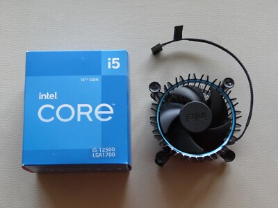 Intel Kühler Lüfter Core für Fan i5-12500 LGA1700 NEU mit OVP nur Kühler!