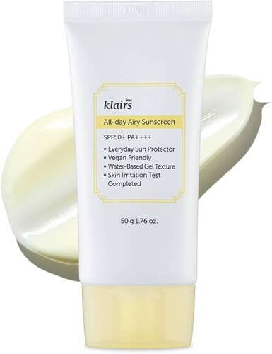 KLAIRS All-day Airy Sunscreen 50g (LSF50+ PA++++) K-Beauty - Bild 2 von 2