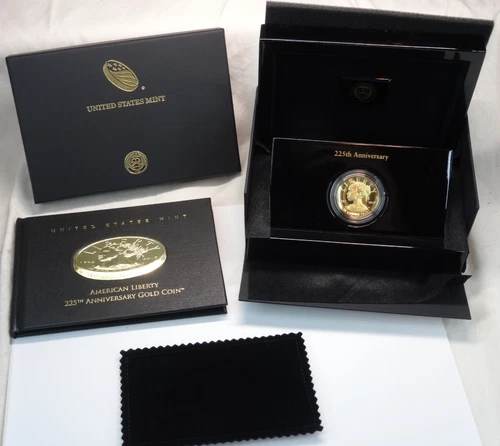 2017-W American Liberty Gold High Relief Coin 1 Oz .999 US Mint OGP Box COA