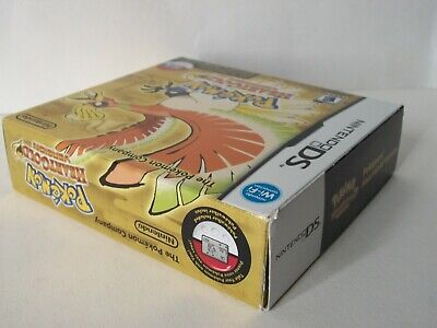 AUTHENTIC Nintendo DS POKEMON Big Box Heart Gold Version (No Game Box Only)