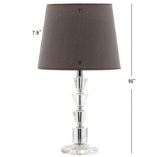Safavieh HARLOW TIERED CRYSTAL LAMP, Reduced Price 2172767228 LIT4125B-SET2