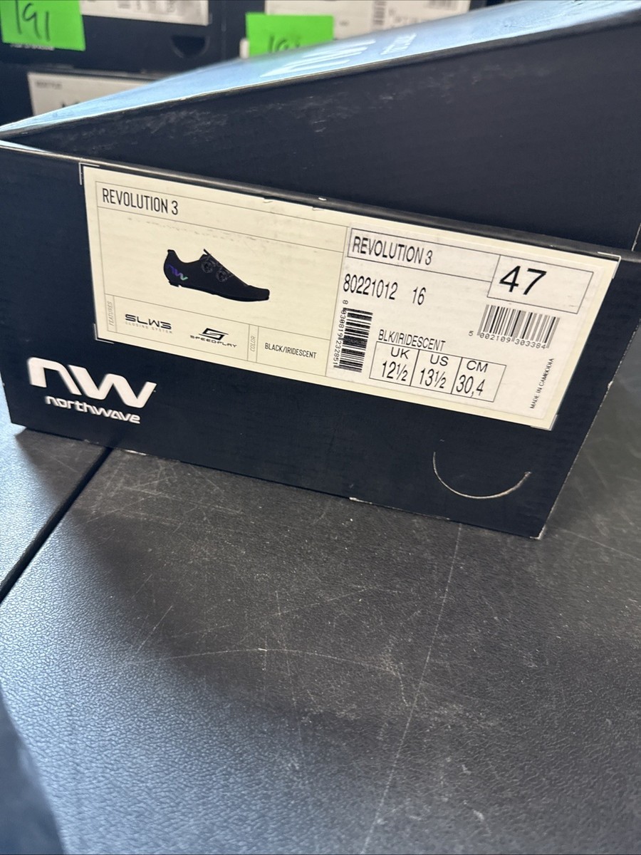 Northwave Revolution 3 Men's Road Cycling Shoes US 13.5 Euro 47