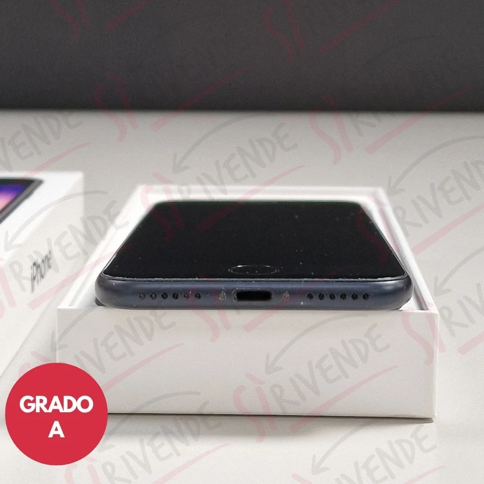 APPLE IPHONE SE 3° GEN. 64 GB, MIDNIGHT CON BATTERIA 100%. VERIFICATO GRADO A - Immagine 3 di 4