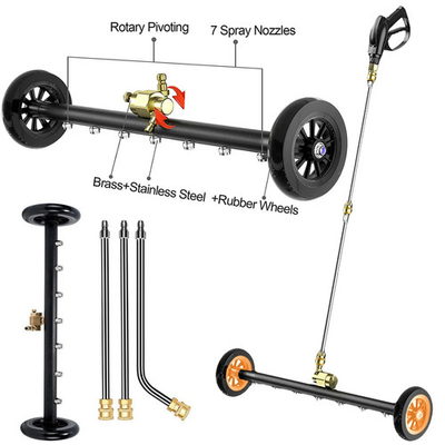 #ad 22 Inch Pressure Washer 1 4 Quick Connector 4000 PSI Car Chassis Washer $130.10