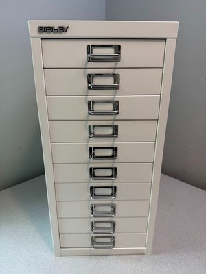 NEW! Bisley 10 Drawer MultiDrawer - Traffic White  **REDUCED PRICE**