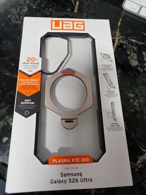 UAG Samsung Galaxy S26 Ultra Case 6.9'' with Kickstand Plasma XTE - Clear/silver