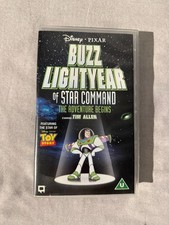 Buzz Light year Of Star Command The Adventure Begins VHS Video Tape