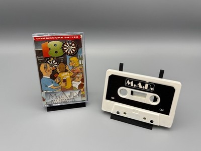 Commodore C64/128 Datasette ''Darts 180'' M.A.D.