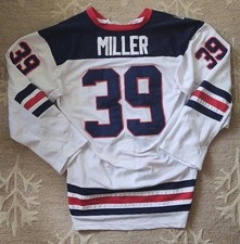 Nike Ryan Miller #39 Team USA 2010 Olympics Sewn Hockey Jersey XXL 39 NHL  MVP