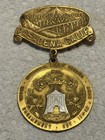 Antique 1927 Odd Fellows 73rd Annual IOOF Session Encamp. Medal Pin Pasadena CA — photo 3