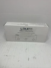 LEKATO Multi Effects Guitar Pedal  IR Loading 9 AMP Models, Bluetooth M01421N