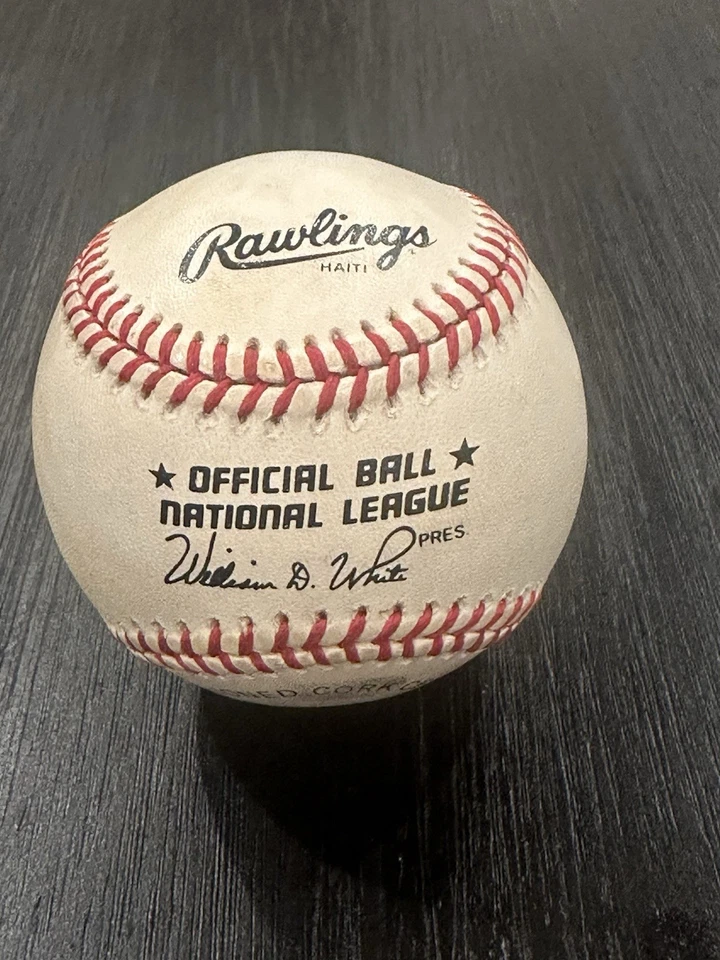 Dock Ellis (d.2008) Signed Autographed NL Baseball Pittsburgh Pirates - Image 2 of 2