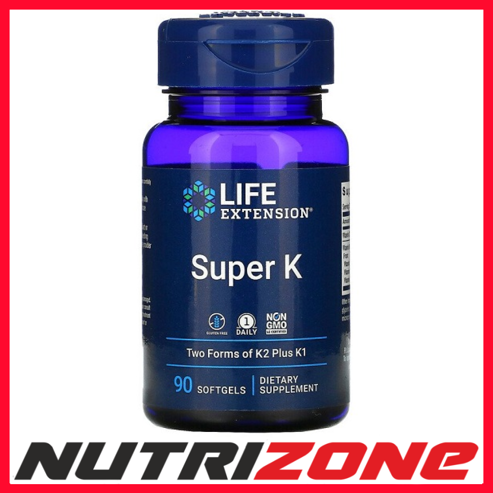 Life Extension Super K - 90 Softgels - Image 3