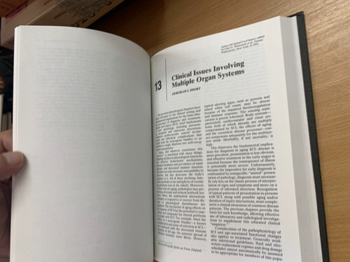 1993 "AGING WITH SPINAL CORD INJURY" 1ST EDITION USA MEDICAL HARDBACK BOOK (P6) - Picture 15 of 18