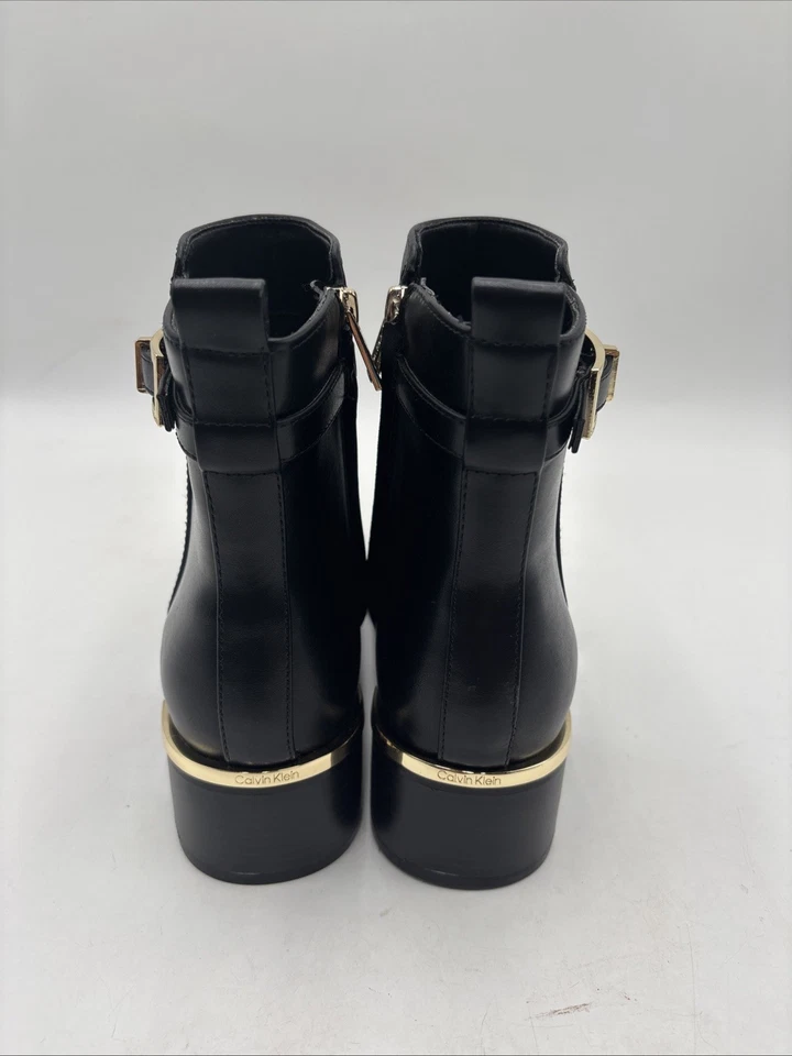 Calvin Klein Women's Jallis Ankle Boots Black Size 7M - Image 4 of 4