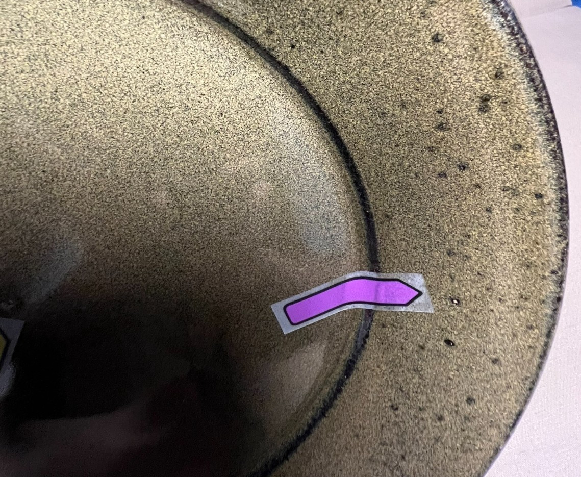 Jugtown Ware-North Carolina Southern Pottery-Dinner Plate V. Owens signed 2006