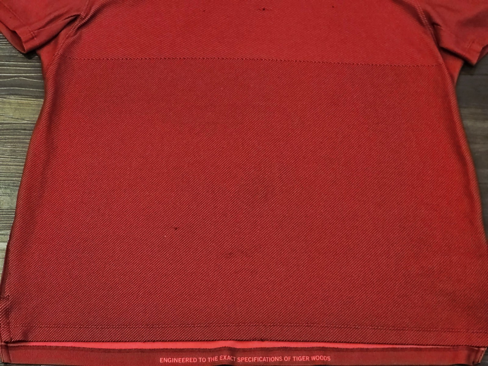 Men's Nike Dri-FIT ADV Tiger Woods Golf Polo Shirt Red Size Large DA2995-687 thumbnail 4