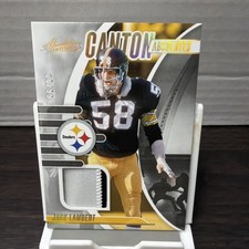 JACK LAMBERT 2025 PANINI ABSOLUTE CANTON ABSOLUTES 2 COLOR PATCH GOLD 20/99
