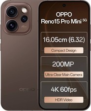 Oppo Reno15Pro mini 5G (braun, 12GB RAM, 512GB) Dimensity 8450 Global Version.