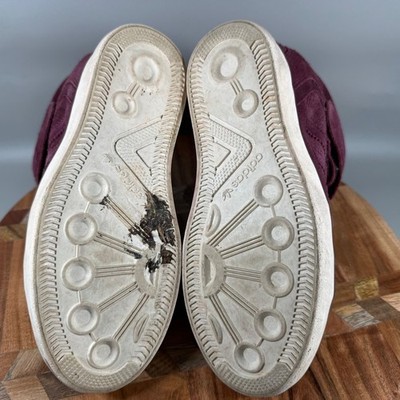 Adidas Amberlight Up Womens 8 Maroon Suede Hidden Wedge Sneakers M20829 |  eBay