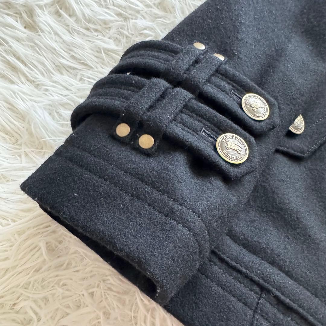 Burberry Blue Label Peacoat Black With Nova Check Pattern Size 36 For Women thumbnail 6