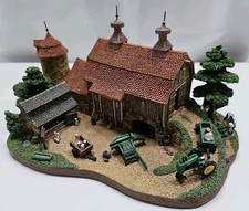 Danbury Mint &ldquo;Pasture Farms&rdquo; John Deere Figurine Farm Sculpture