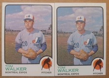 1973 TOPPS #41 MONTREAL EXPOS TOM WALKER RC [2] NM/MT 06980