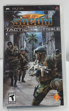 SOCOM US Navy Seals Tactical Strike Sony PSP CIB