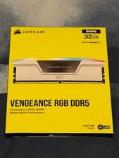 Corsair Vengeance RGB White 32GB Kit (2x16GB) DDR5 6000 CL40 - New