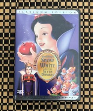 Snow White and The Seven Dwarfs 1937 Platinum Edition 2-DVD set, New  Sealed