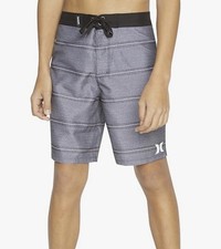 Hurley Board Shorts 31 Tie Waist 9 Inseam NWOT Boys 18 Orig 24