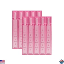 100 Pack Saline Solution 5ml Each, Sterile Eye Wash, Medical Grade, Clear Liquid