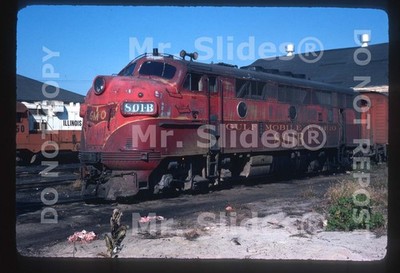 Original Dia GM&O Gulf Mobile & Ohio F3A 801B Bloomington IL 1975