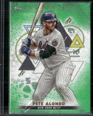 2022 Topps Inception #6 Pete Alonso Green