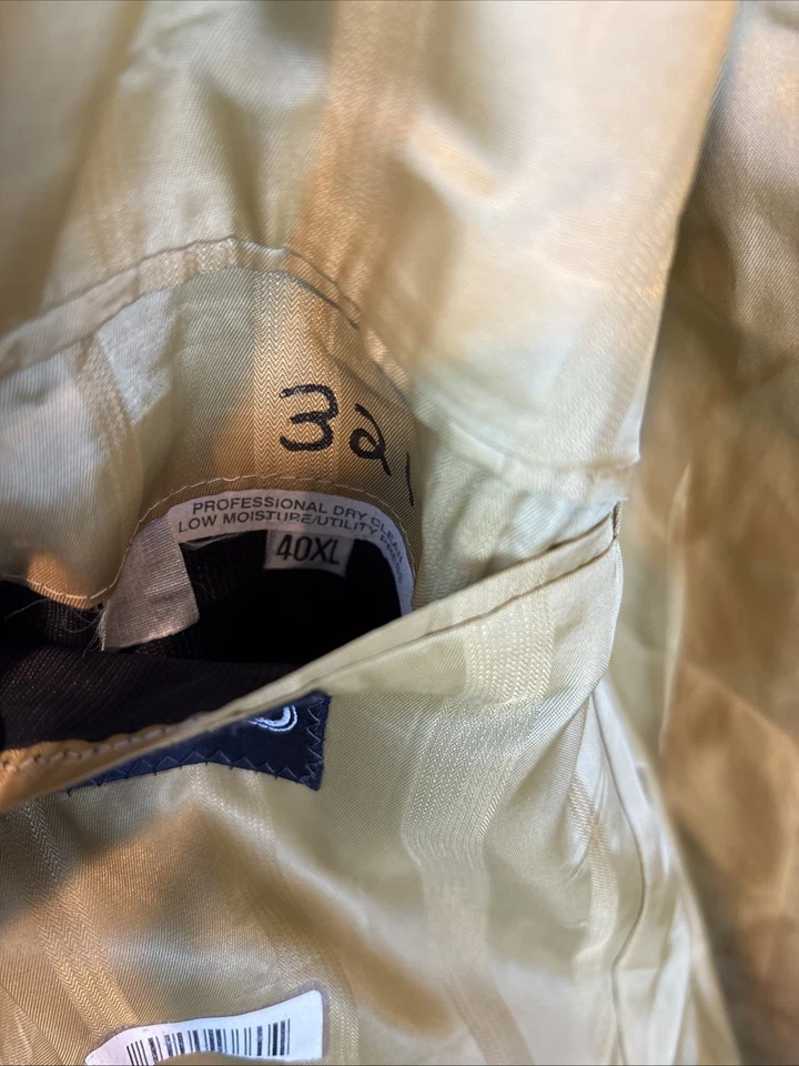 Blazer Chaps Ralph Lauren Doble Pecho Talla 40XL Negro Lana De Colección Foto 4 de 4