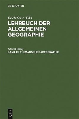 Thematische Kartographie, Hardcover by Imhof, Eduard, Brand New, Free shippin...