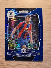 James McArthur Crystal Palace 2021/22 Panini Prizm EPL #287 Breakaway Blue /199