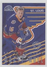 1996-97 Leaf Sweaters Away 4038/5000 Brett Hull #12 HOF a7n
