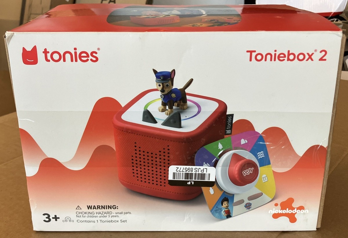 Tonies PAW Patrol Chase Toniebox 2 Audio Player Play Set - Sunset